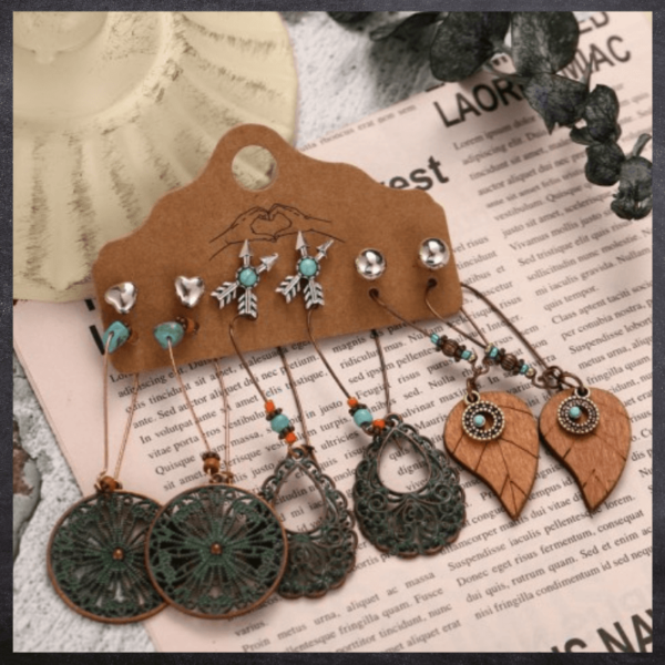≪The Seven Deadly Sins × Fatima Design≫KING/Grizzly's Sin Earrings |  GINTOKI world online